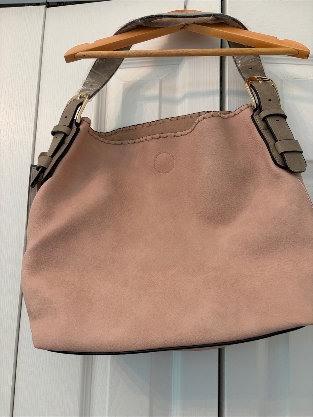 Jen & Co. Vegan leather Hobo/Tote bag